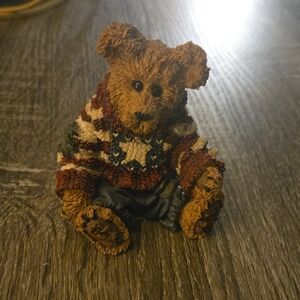 Boyds Bears Brown and Blue Figurine